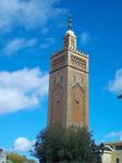 Un très beau minaret dans Casablanca.