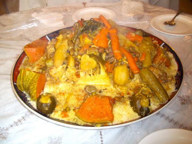 Le célèbre Couscous marocain !