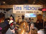 La salle de réunion où le Club organisateur de Leeds, les "Hiboux" reçoit ses hôtes.