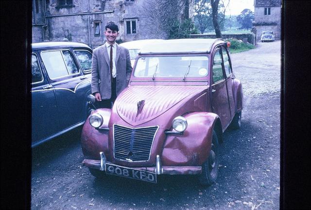 "My first view of a 2cv" by Ray Blayney.