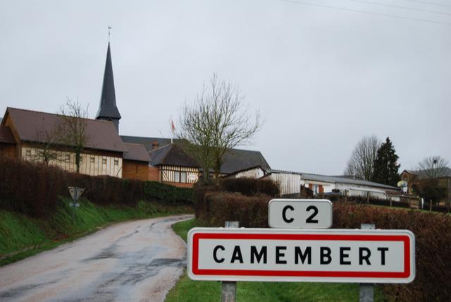 Le Célèbre village de Camembert.