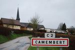 Le Célèbre village de Camembert.